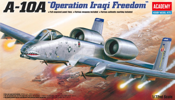 Model Kit letadlo 12402 - A-10A "OPERATION IRAQI FREECOM" (1:72) - Academy