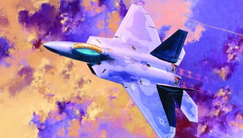 Model Kit letadlo 12423 - F-22A AIR DOMINANCE FIGHTER (1:72)