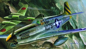 Model Kit letadlo - P-51C (1:72) - Academy