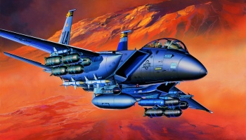 Model Kit letadlo 12478 - F-15E (1:72) - Academy