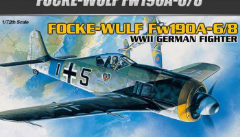 Model Kit letadlo 12480 - FOCKE-WULF FW190A-6/8 (1:72) – Academy