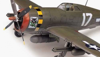 Model Kit letadlo 12492 - P-47D "RAZOR-BACK" (1:72) - Academy