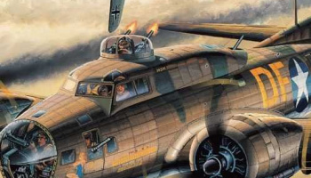Model Kit letadlo - B-17F "MEMPHIS BELLE" (1:72) - Academy