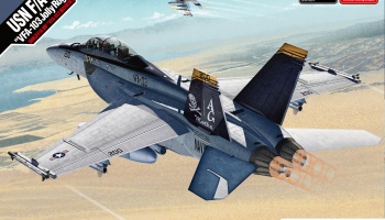 Model Kit letadlo 12535 - USN F/A-18F "VFA-103 Jolly Rogers" MCP (1:72)