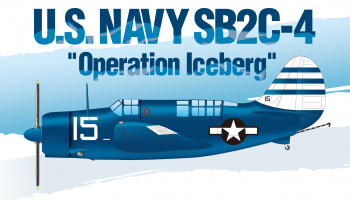 Model Kit letadlo 12545 - U.S.Navy SB2C-4 "Operation Iceberg" LE: (1:72) - Academy
