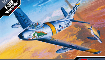 Model Kit letadlo 12546 - F-86F "KOREAN WAR" LE: (1:72)