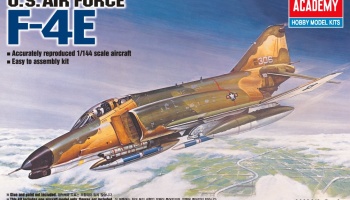 Model Kit letadlo 12605 - F-4E (1:144) - Academy