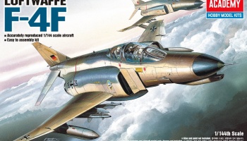 Model Kit letadlo 12611 - F-4F (1:144) - Academy