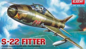 Model Kit letadlo 12612 - S-22 FITTER (1:144) - Academy