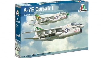 Model Kit letadlo 1411 - A-7E Corsair II (1:72) - Italeri