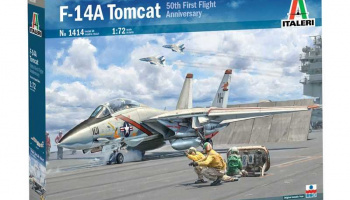 F-14A Tomcat (1:72) Model Kit 1414 - Italeri