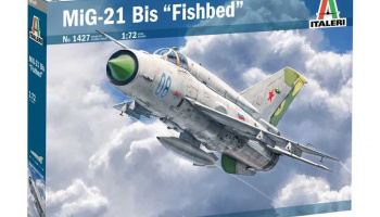 MiG-21 Bis ''Fishbed'' (1:72) Model Kit 1427 - Italeri
