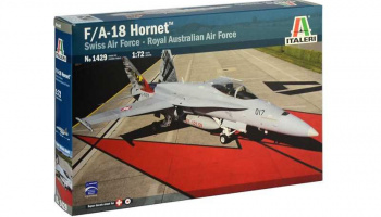 F/A 18 Hornet Swiss A.F./RAAF (1:72) Italeri Model Kit letadlo 1429