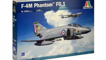 F-4M PHANTOM FG.1 (1:72) Model Kit 1434 - Italeri