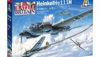 HEINKEL HE111H (1:72) Model Kit 1436 - Italeri