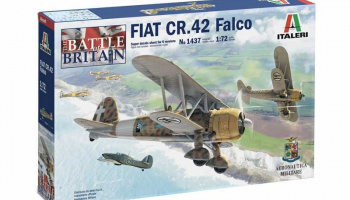Model Kit letadlo 1437 - FIAT CR.42 Falco (1:72) - Italeri