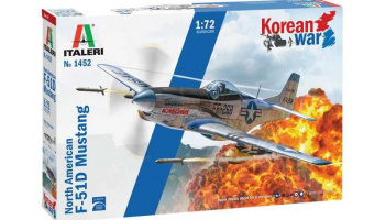 Model Kit letadlo 1452 - F-51D "Korean War" (1:72) - Italeri