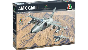 AMX Ghibli (1:72) Model Kit letadlo 1460 - Italeri