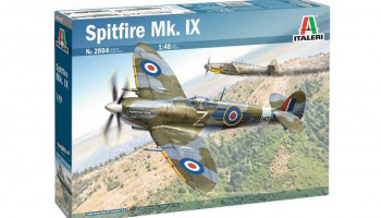 Spitfire MK.IX (1:48) Model Kit letadlo 2804 - Italeri
