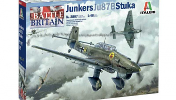 Ju-87B Stuka - Battle of Britain 80th Anniversary (1:48) Model Kit letadlo 2807 - Revell
