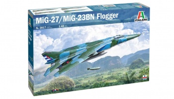 Model Kit letadlo - MiG-27 Flogger D (1:48) - Italeri