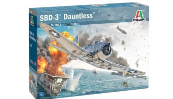 Model Kit letadlo 2841 - USN SBD-3 DAUNTLESS (1:48) - Italeri