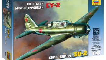 Model Kit letadlo 4805 - SU-2 Soviet Light Bomber (1:48)