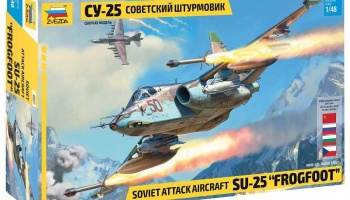 Model Kit letadlo 4807 - Sukhoi SU-25 "Frogfoot" (1:48) - Zvezda