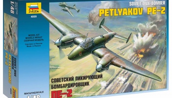 Model Kit letadlo - Petlyakov Pe-2 (1:48) - Zvezda