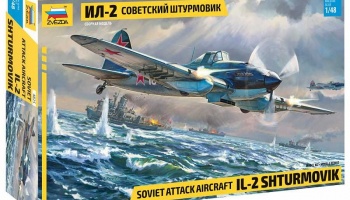 Model Kit letadlo 4825 - IL-2 Stormovik (1:48) - Zvezda