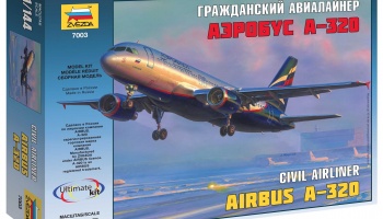 Model Kit letadlo 7003 - Airbus A-320 (1:144)