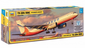 Tupolev TU 204-100 Cargo (1:144) Model Kit 7031 - Zvezda