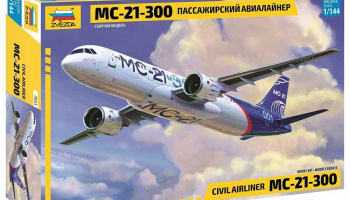 Model Kit letadlo 7033 - Civil Airliner MC-21-300 (1:144) - Zvezda