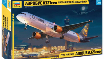 Airbus A321 CEO (1:144) - Zvezda