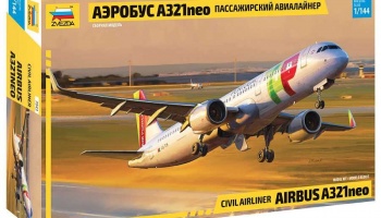 A-321NEO (1:144) Model Kit letadlo 7043 - Zvezda