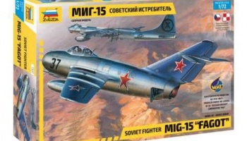 Model Kit letadlo 7317 - MIG-15 "Fagot" (1:72) - Zvezda