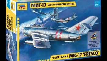 MIG-17 "Fresco" (1:72) Model Kit 7318 - Zvezda