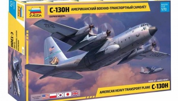 Model Kit letadlo 7321 - C-130 H Hercules (1:72) - Zvezda