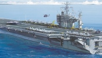 Model Kit loď 5531 - U.S.S. ROOSEVELT CVN-71 (1:720) - Italeri