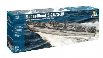 SCHNELLBOOT S-26/S-38 (1:35) - Italeri