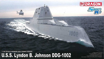 Model Kit loď - U.S.S. Lyndon B. Johnson (DDG-1002) (1:700) - Dragon