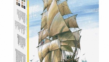 English Brigantine (RR) (1:100) Model Kit 9011 - Zvezda