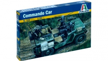 Model Kit military 0320 - COMMANDO CAR (1:35) - Italeri