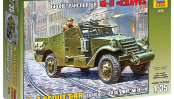 Model Kit military 3519 - M-3 Armored Scout Car (1:35)