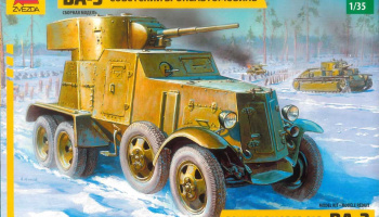 Model Kit military 3546 - BA-3 Armored Car (re-release) (1:35)