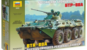 Model Kit military 3560 - BTR-80A Russian Personnel Carrier (1:35)