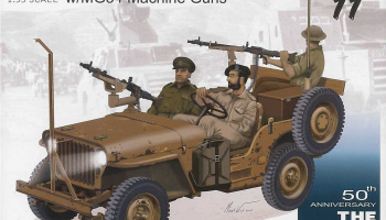 IDF 1/4-Ton 4x4 Truck w/MG34 Machine Guns (1:35) Model Kit 3609 - Dragon