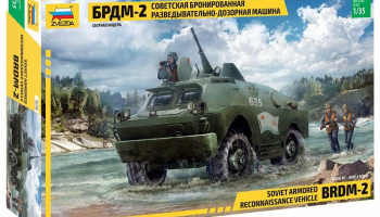 Model Kit military 3638 - BRDM-2 Russian Armored Car (1:35) - Zvezda