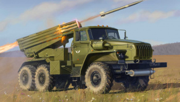 Model Kit military 3655 - BM-21 Grad Rocket Launcher (1:35)