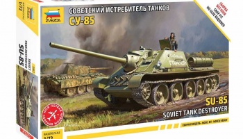 Soviet tank destroyer SU-85 (1:72) - Zvezda